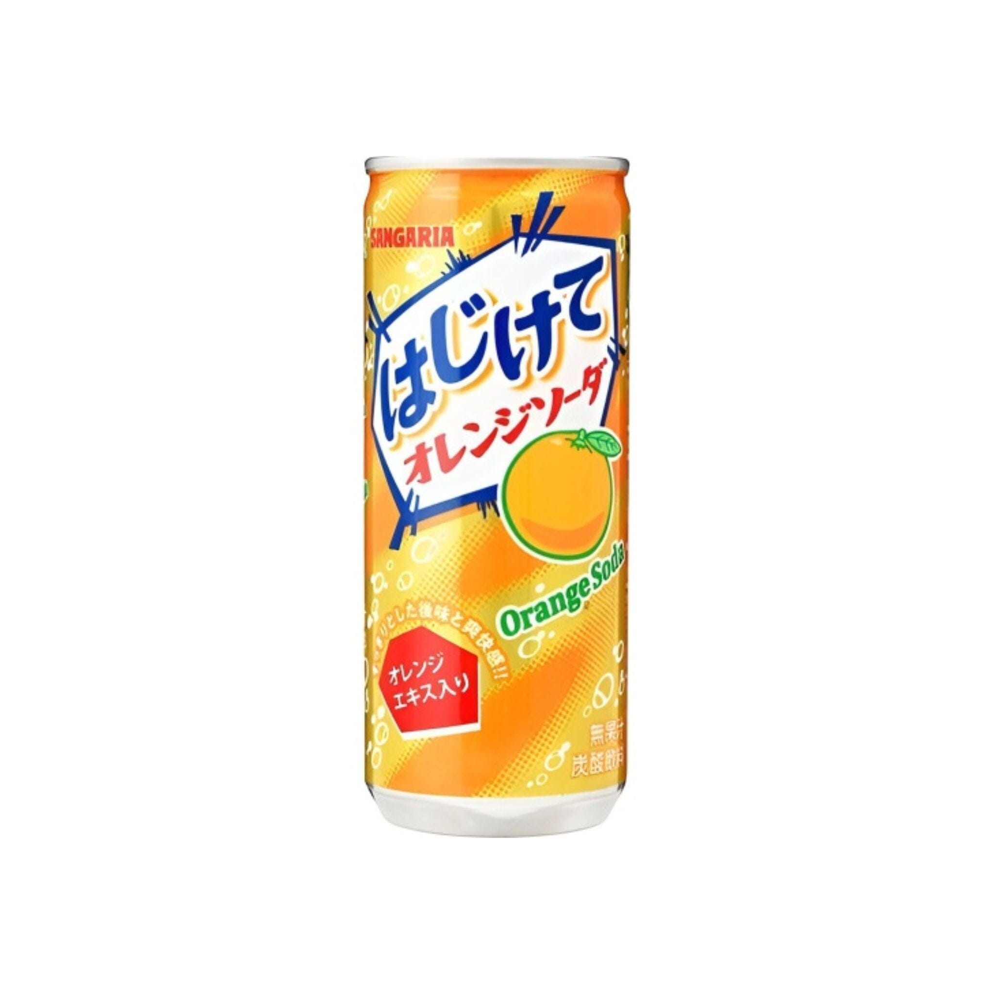 Sangaria Burst Orange Soda, 8.45 Fl Oz Sangaria