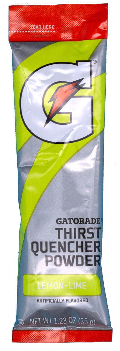 Gatorade Lemon Lime Flavored Powder Packs, 1.23 Ounce Package Gatorade