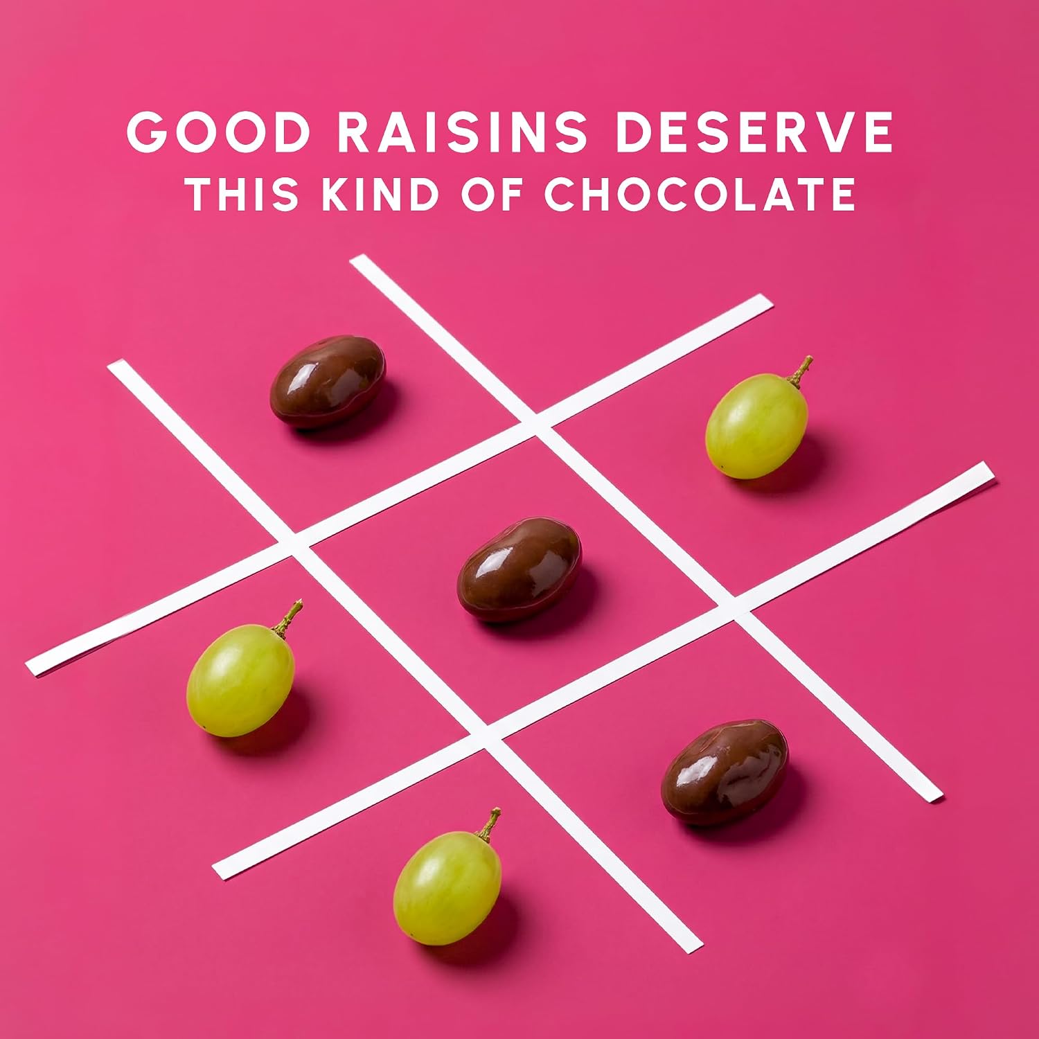 Snackathon Milk Chocolate Covered Raisins, Chewy Thompson Milk Chocolate Coated Raisins