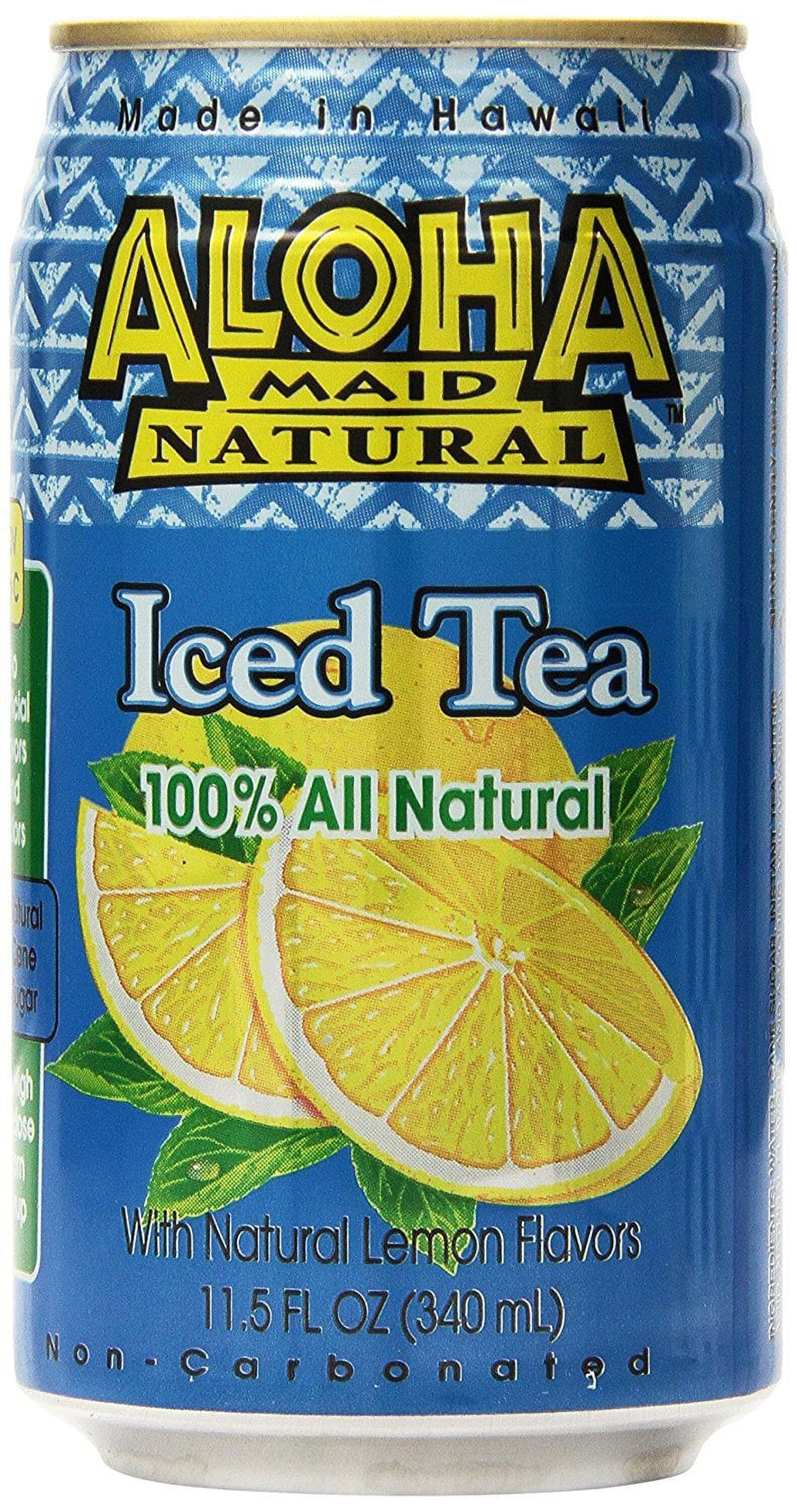 Aloha Maid Natural Drink, 11.5 Ounce (Pack of 6) ALOHA MAID 