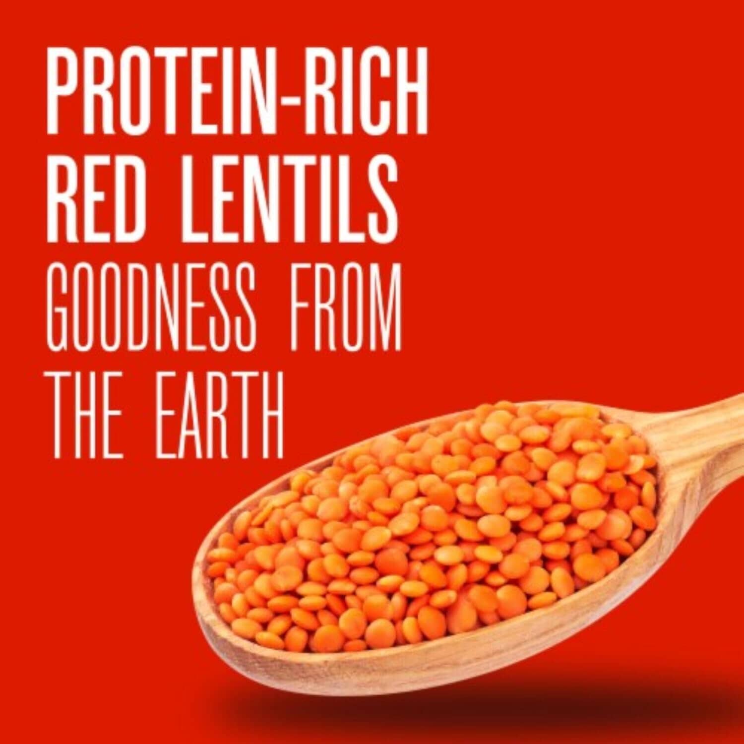 Arrowhead Mills Organic Red Lentils, 16 oz Bag Snackathon Foods 