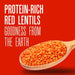 Arrowhead Mills Organic Red Lentils, 16 oz Bag Snackathon Foods 
