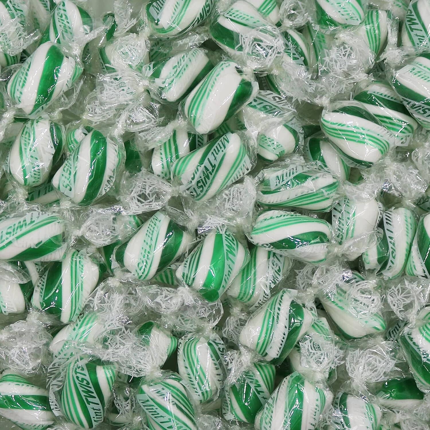 Atkinson's Mint Twists Candy Green And White Wintergreen, 30 Pound Atkinson's 