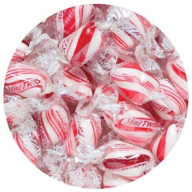 Atkinson's Mint Twists Candy Red & White Mini Twists Bulk, 30 Pounds Atkinson's 