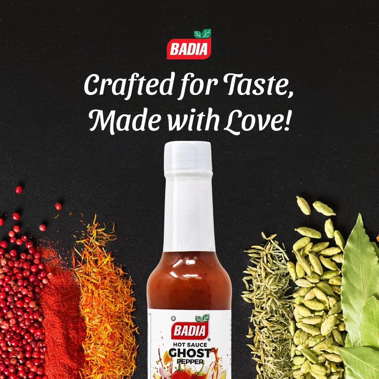Badia Ghost Pepper Hot Sauce, 5.2 fl oz – Intense Heat Badia 