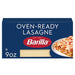 Barilla Oven-Ready Lasagne Pasta Sheets – No Boil Lasagna Noodles, 5 Servings Pack Barilla Regular 9 Ounce 