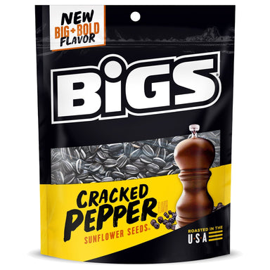 Bigs Keto Friendly Cracked Pepper Sunflower Seeds, 5.35 oz BIGS 