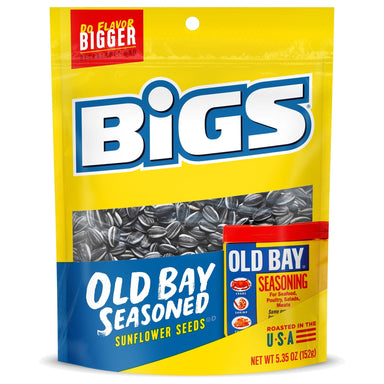 Bigs Old Bay Seasoned Sunflower Seeds, 5.35 oz BIGS Single 