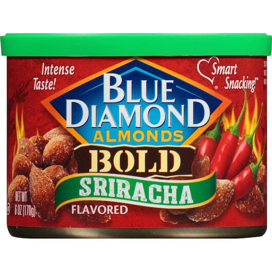 Blue Diamond Almonds, Can Blue Diamond Almonds Sriracha 6 Oz-12 Count 