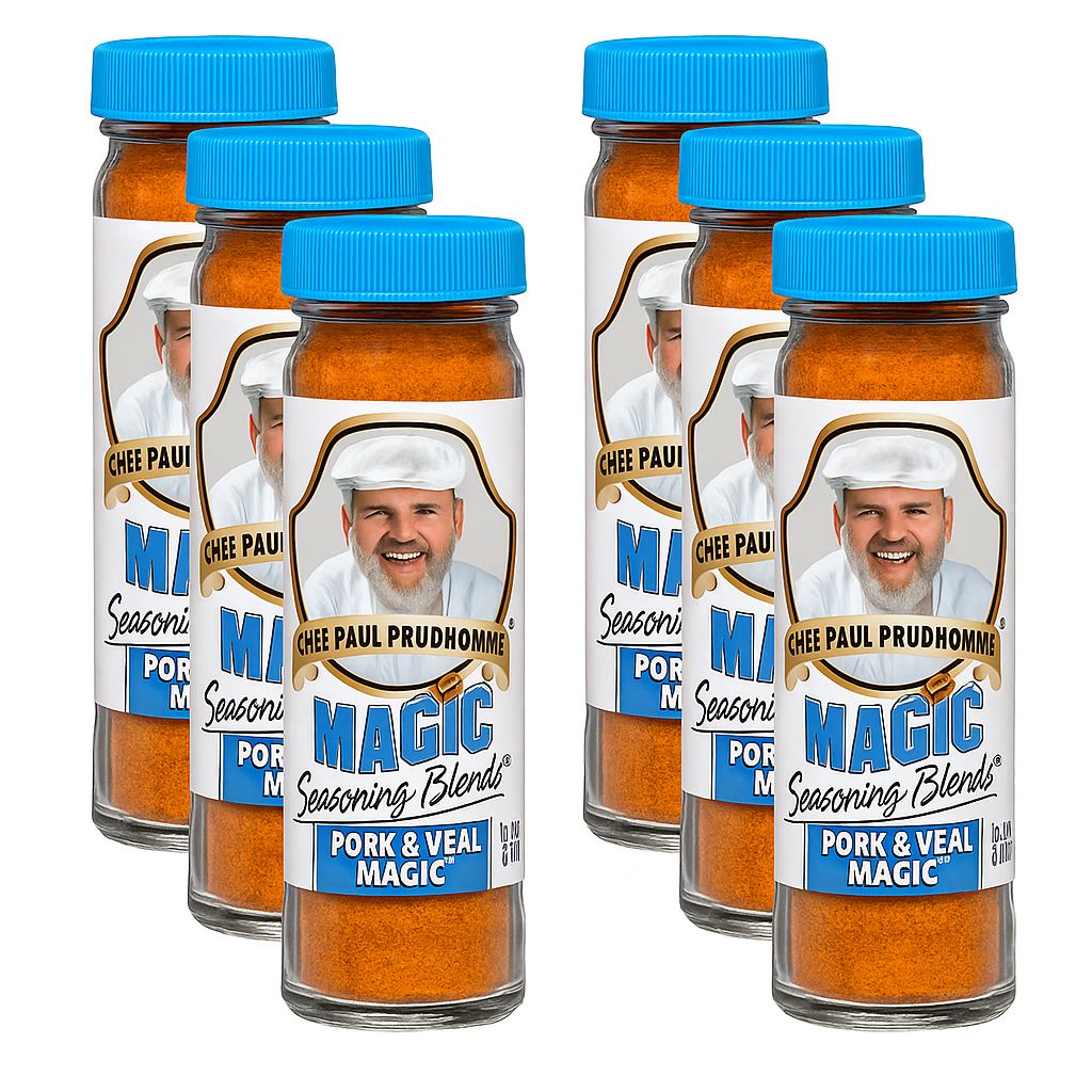 Chef Paul Prudhomme's Magic Seasoning Blends, Pork & Veal Magic® Magic Seasoning Blends 2 Oz-6 Count 