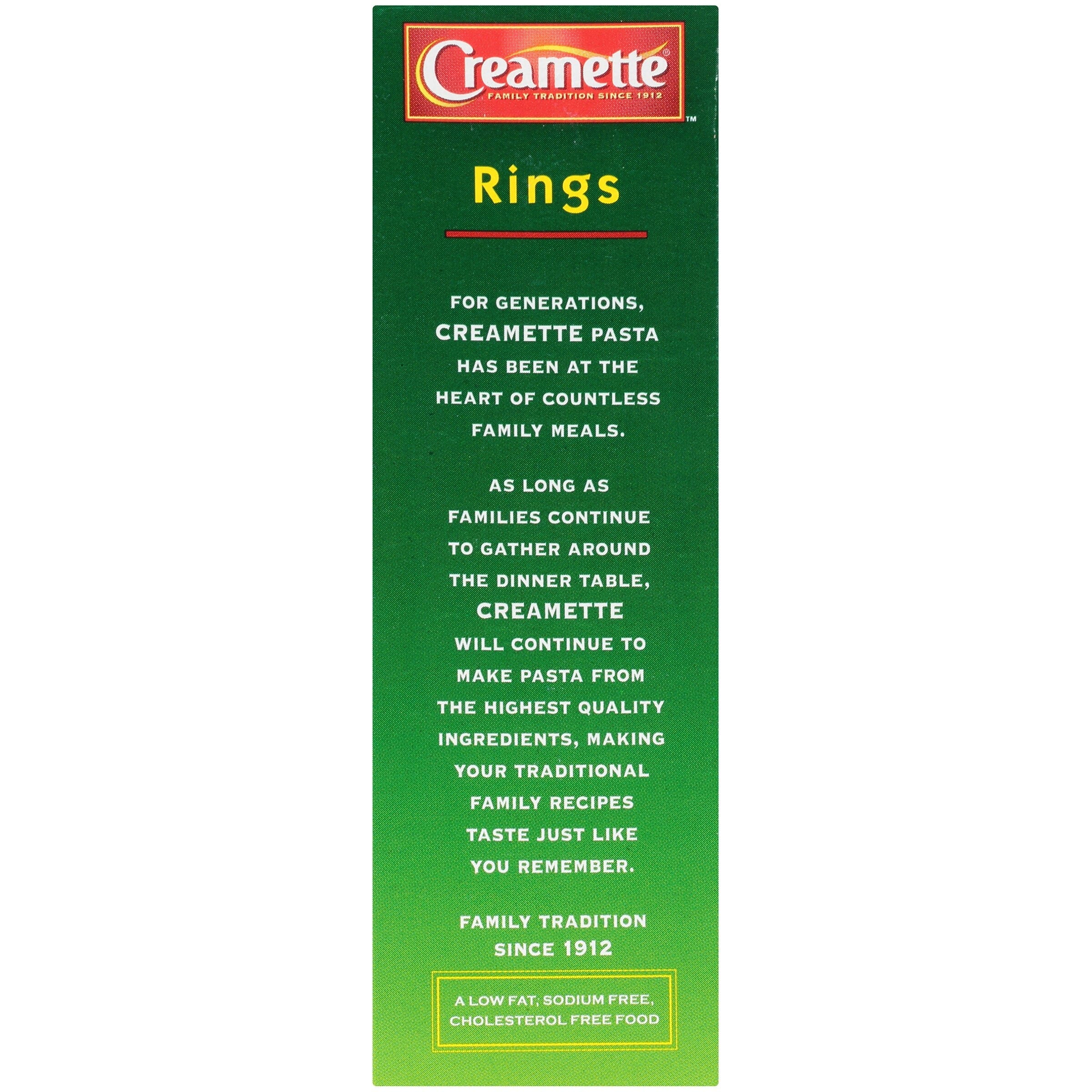 Creamette Short Cut Pasta Rings, 7-Ounce Box Creamette 