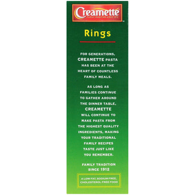 Creamette Short Cut Pasta Rings, 7-Ounce Box Creamette 