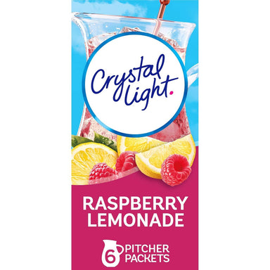 Crystal Light Raspberry Lemonade Drink Mix, 1.8 Ounce (6 Pitcher Packets) Crystal Light 1 Count 