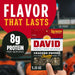 David Jumbo Cracked Pepper Roasted & Salted Sunflower Seeds, 5.25 oz DAVID Seeds 