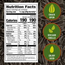 David Jumbo Dill Pickle Sunflower Seeds, 5.25 Ounce DAVID 