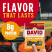 DAVID Jumbo Spicy Queso Sunflower Seeds, Roasted & Seasoned Snack, 5.25 Oz DAVID 