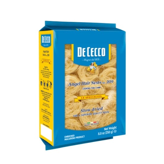 De Cecco Pasta, Angel Hair Nest De Cecco No 209 8.8 Ounce 