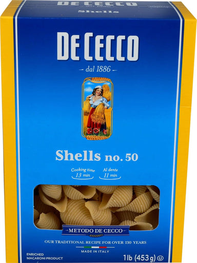 De Cecco Pasta Shells, 16 Ounce De Cecco 