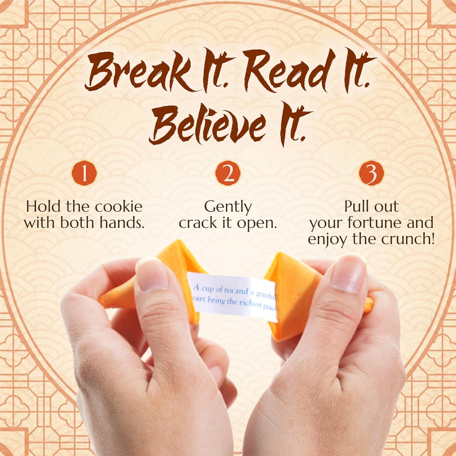 East and Else Fortune Cookies, Vanilla Flavor East and Else 