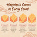 East and Else Fortune Cookies, Vanilla Flavor East and Else 