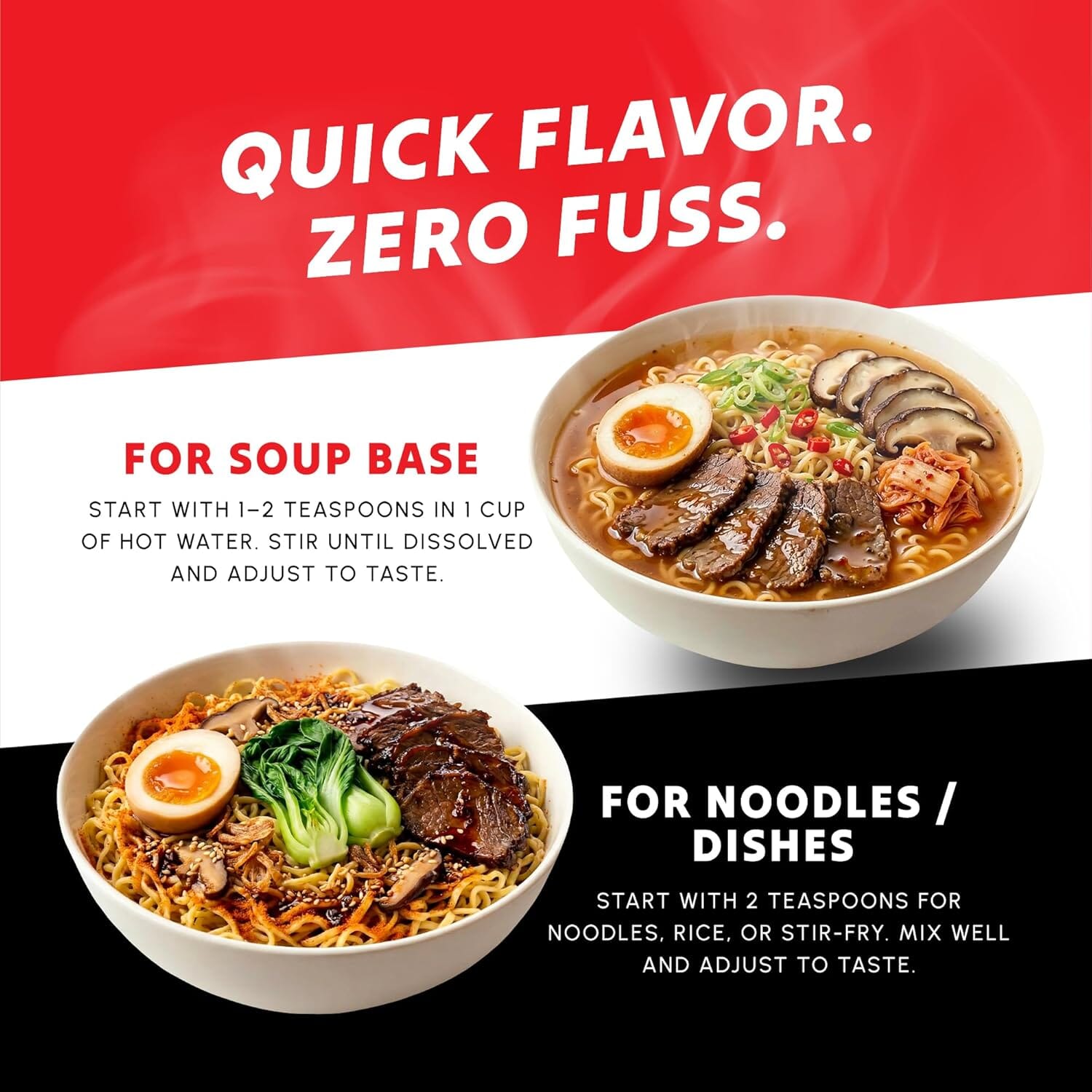 East and Else Korean Spicy Beef, Instant Ramen Seasoning Powder East and Else 