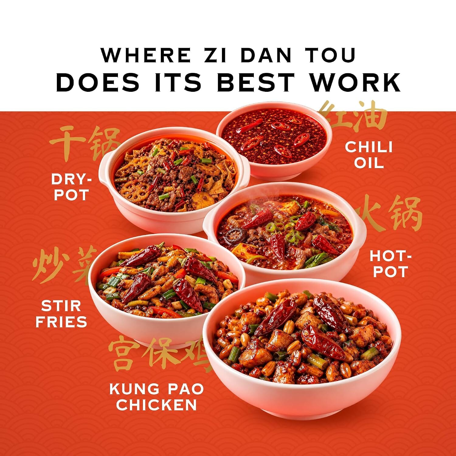 East & Else Facing Heaven Zi Dan Tou Dried Peppers, Sichuan Chili Pods East and Else 