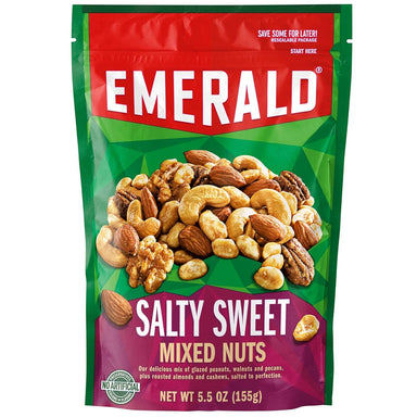 Emerald The Original Salty Sweet Mixed Nuts, 5.5 Ounce Emerald 5.5 Ounce 