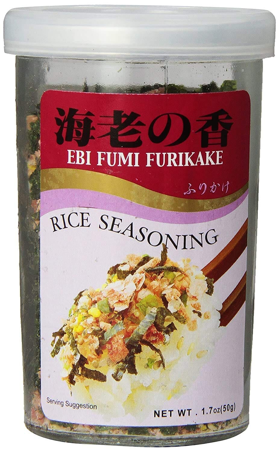 [EXPIRED] Ajishima Ebi Fumi Furikake Rice Seasoning, 1.7 oz Ajishima Foods 1.7 Ounce 