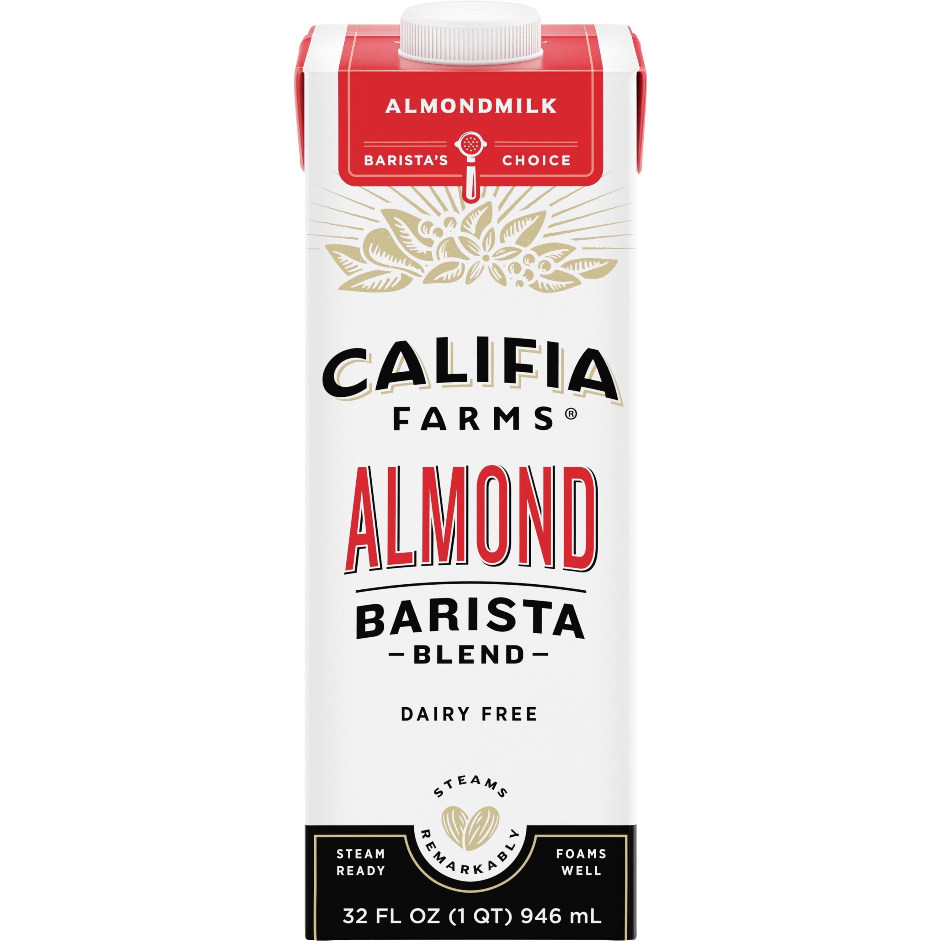 [EXPIRED] Califia Farms Original Barista Blend Almond Milk, Dairy-Free, 32 fl oz (expired Dec 2025) Califia Farms 
