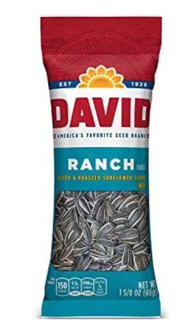 [EXPIRED] DAVID Sunflower Seeds Ranch, Pack of 12 DAVID Seeds 