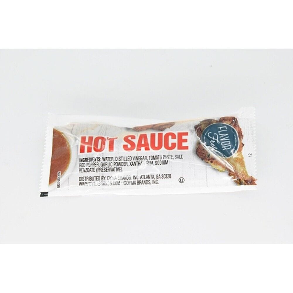 [EXPIRED] Flavor Fresh Hot Sauce Single Serve, 7 Gram, Case of 200 Flavor Fresh 