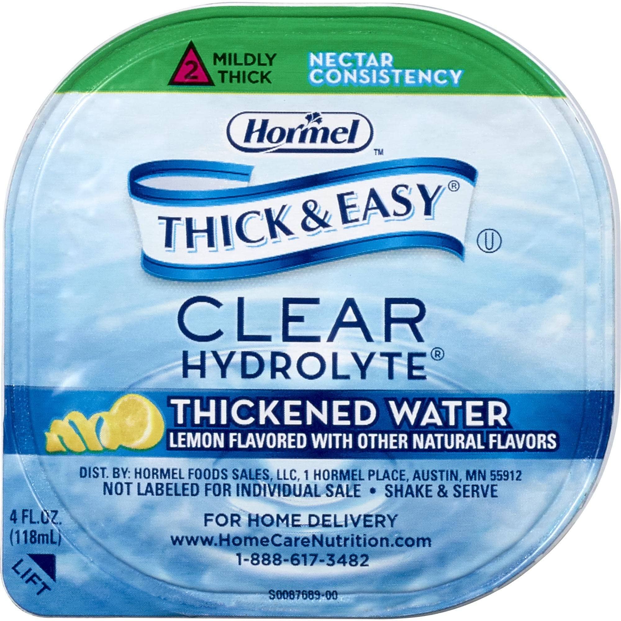 [EXPIRED] Thick & Easy Hydrolyte, Nectar Consistency, Lemon, 4 oz Cups - 24 Pack Thick & Easy 0.2 Fl Oz (Pack of 200) 