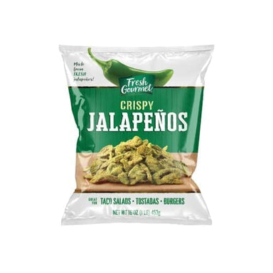 Fresh Gourmet Crispy Jalapenos, Lightly Salted, 16 Ounce Fresh Gourmet 16 Ounce 