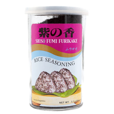 Furikake Rice Seasoning, Shiso Fumi, 3.1 Ouncce (Pack of 6) Snackathon 