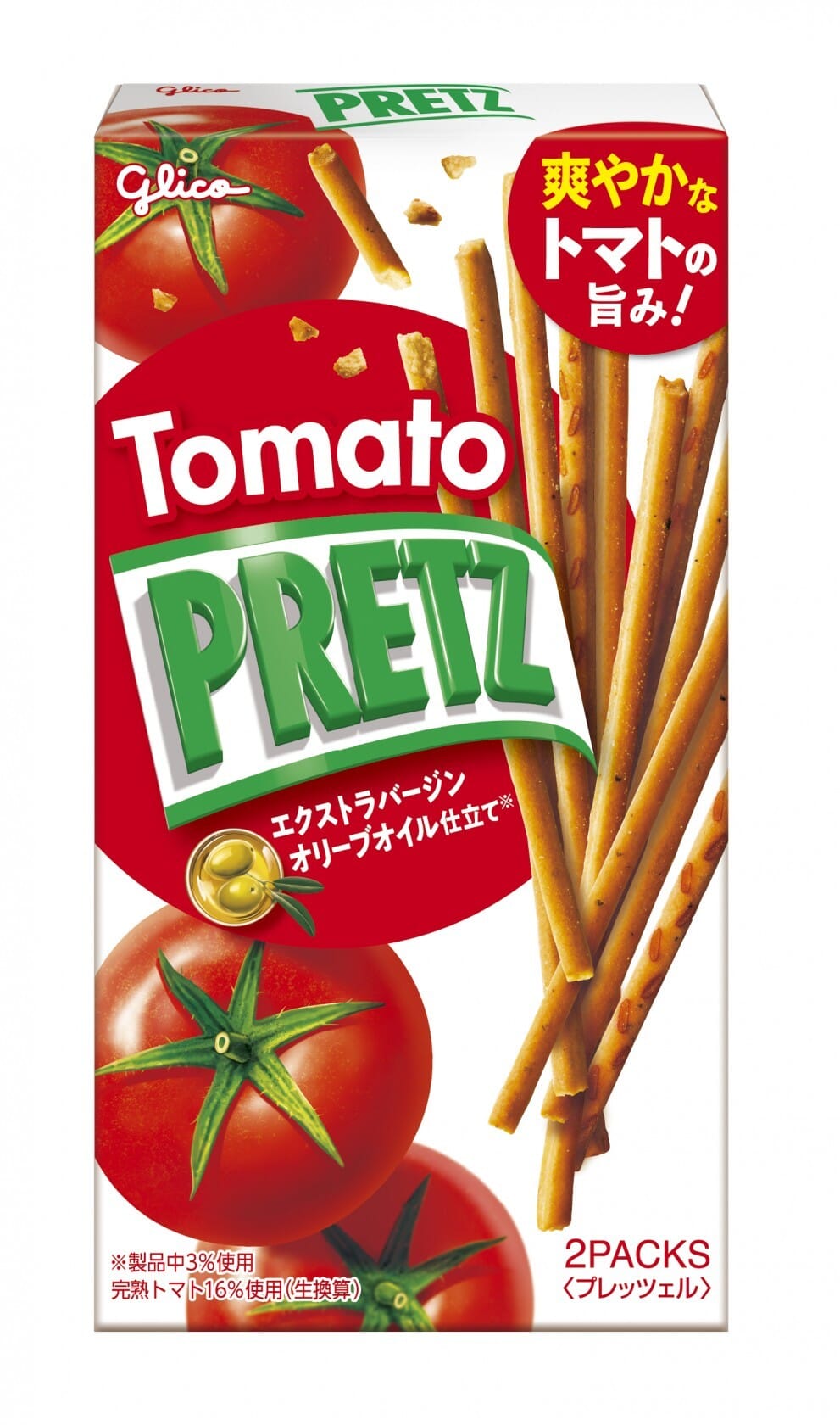 Glico Pretz Biscuit Sticks Glico Tomato 1.87 Ounce 