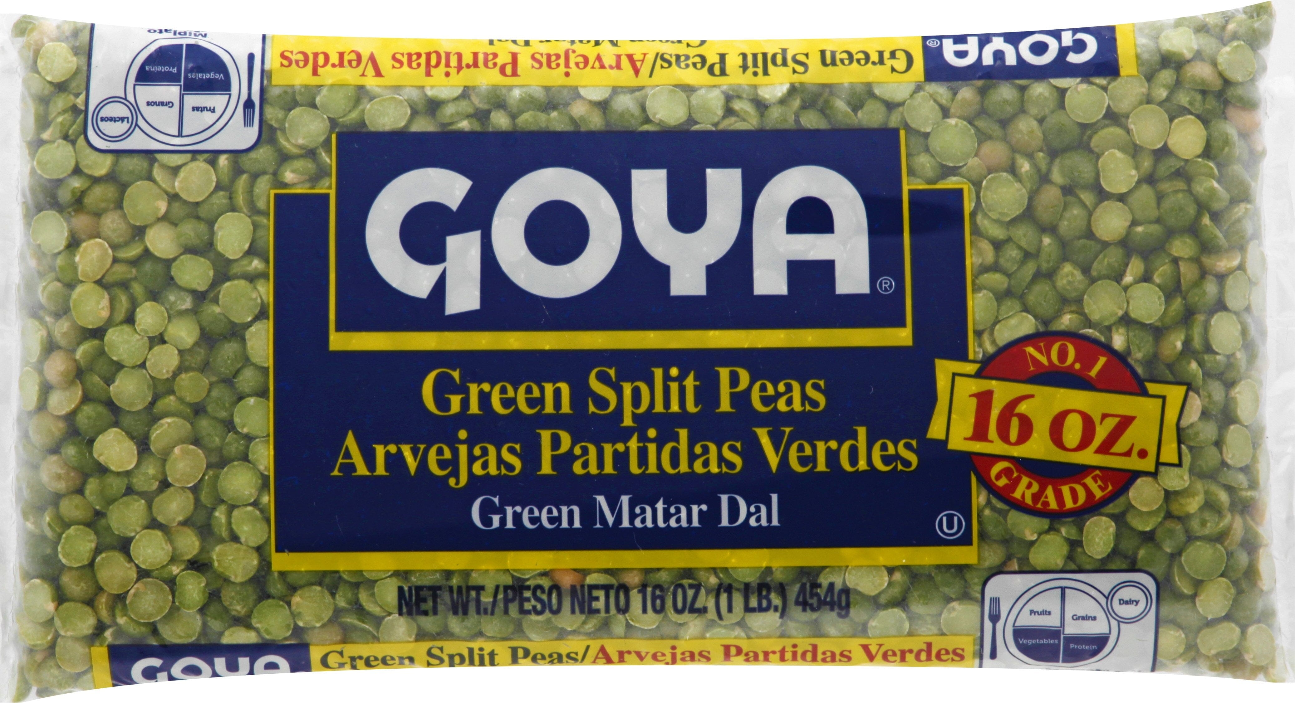 Goya Dry Green Split Peas, 16 oz, Bag GOYA 