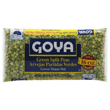 Goya Dry Green Split Peas, 16 oz, Bag GOYA 