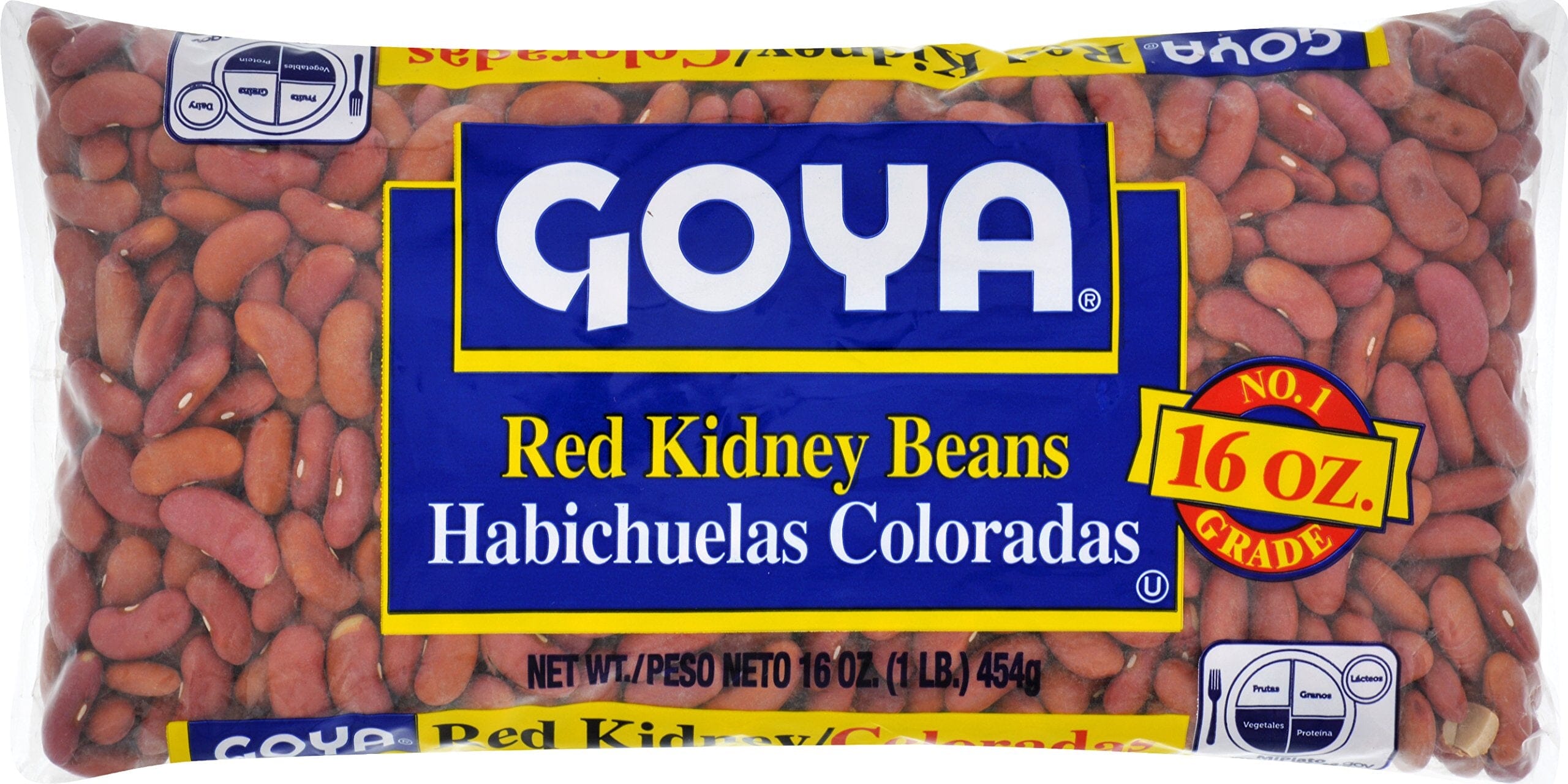 Goya Kidney Beans, Red, 1 Pound Snackathon Foods 16 Ounce (Pack of 1) 