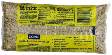 Goya Lentils Dry, 16 Ounce Goya 