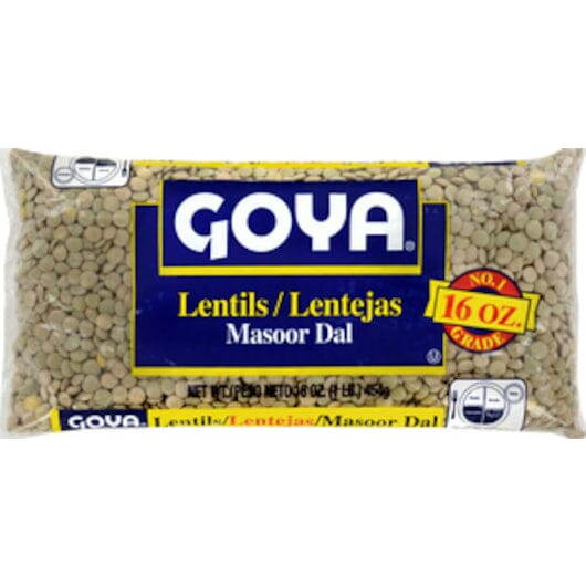 Goya Lentils Dry Goya Original 16 Ounce 