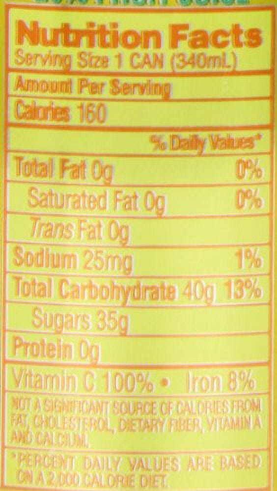 Hawaiian Sun Pineapple Orange Nectar, 11.5 Fl. Oz., 6 Pack Hawaiian Sun 