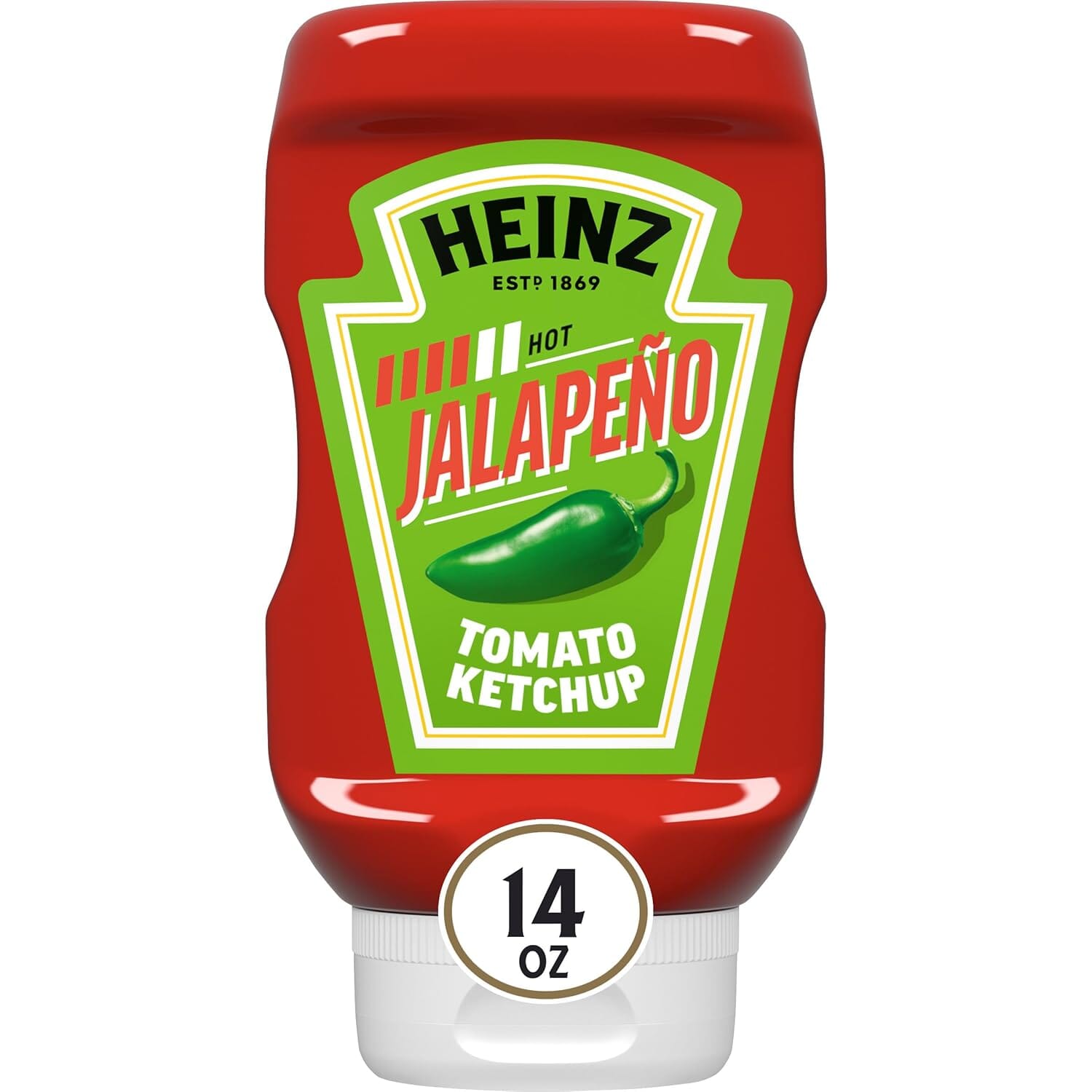 Heinz Flavored Tomato Ketchup, 14 oz Heinz Jalapeño 14 Ounce 
