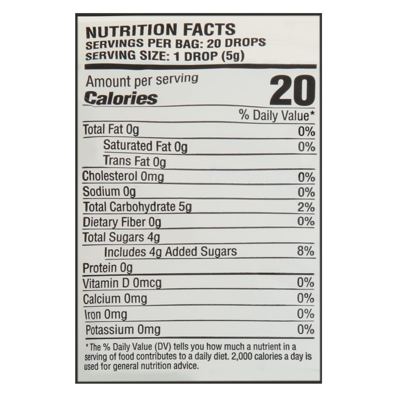 Honees Honey Lemon Cough Drops, 20 Drops Each Pack of 1 Honees 