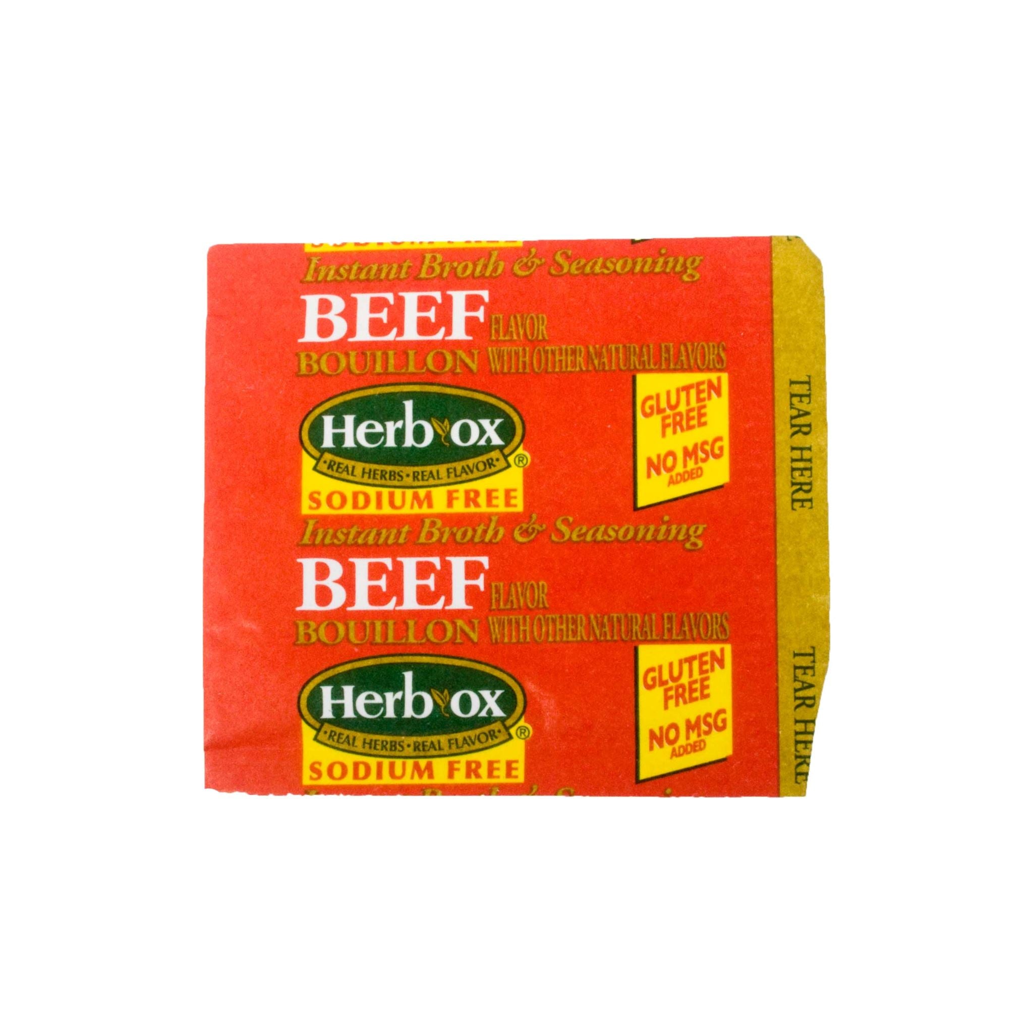 Hormel Herb Ox Beef Bouillon Sodium-free, 50 Packets Hormel Foods 