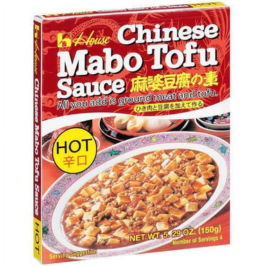 House Foods Chinese Mabo Tofu Sauce Hot Flavor 5.29 Ounce House Foods 
