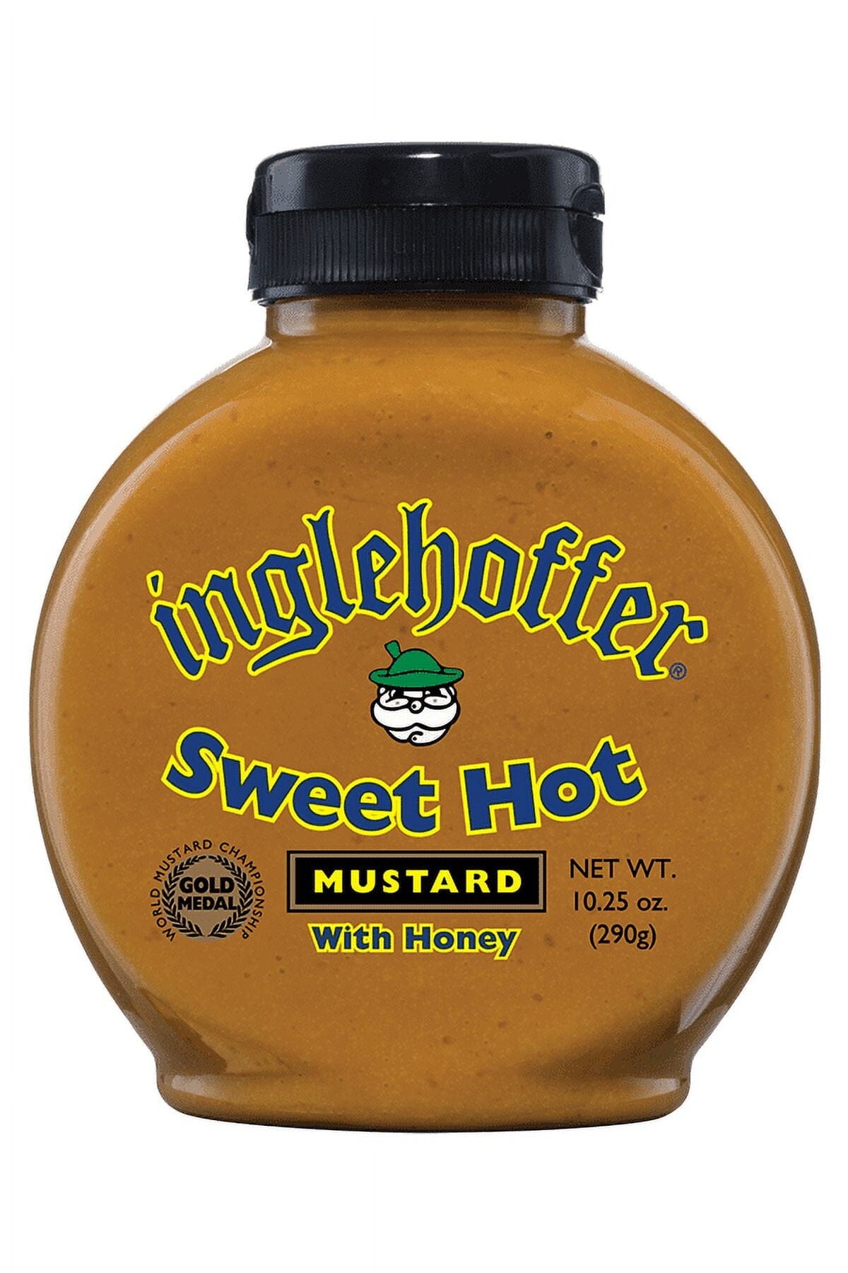 Inglehoffer Sweet Hot Mustard with Honey, 10.25 oz Bottle Inglehoffer 