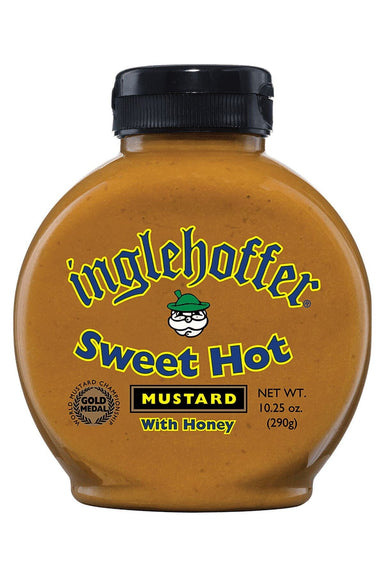 Inglehoffer Sweet Hot Mustard with Honey, 10.25 oz Bottle Inglehoffer 