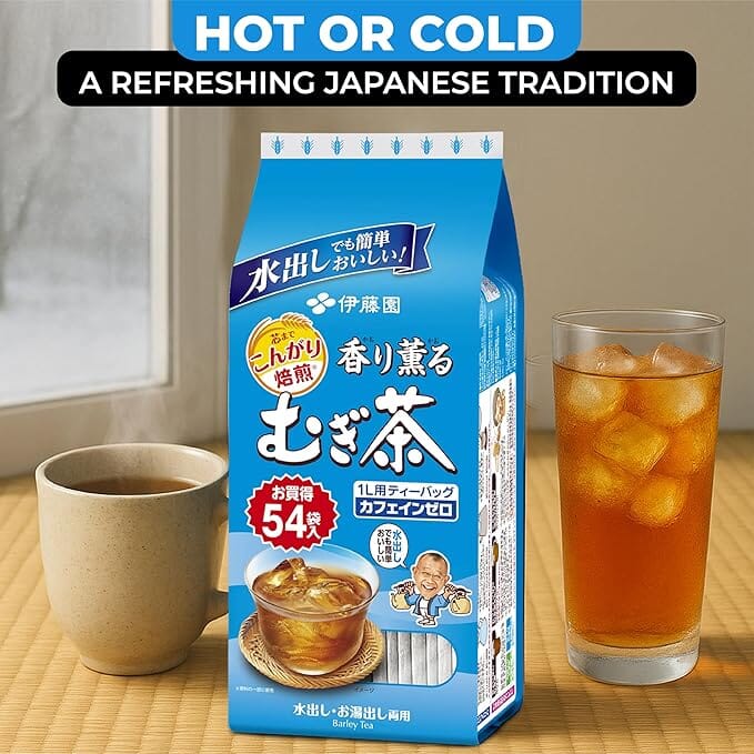ITO EN Mugicha Barley Tea Bags – Kaori Kaoru Roasted Barley Tea, 54 Count, 15.2 oz ITO EN 