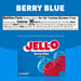 Jell-O Berry Blue Flavor Gelatin Dessert, 3 Ounce Jell-O 