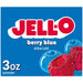 Jell-O Berry Blue Flavor Gelatin Dessert, 3 Ounce Jell-O 